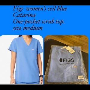 Figs scrub top